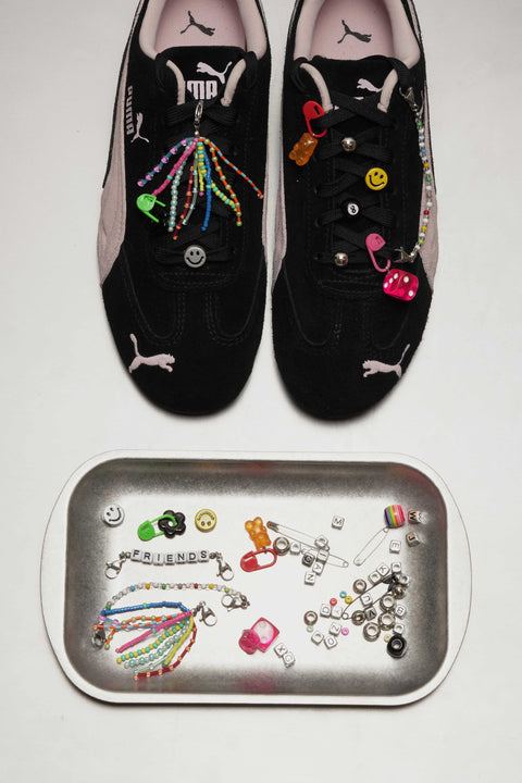 Sparkle Sneaker Charm Set - Mix