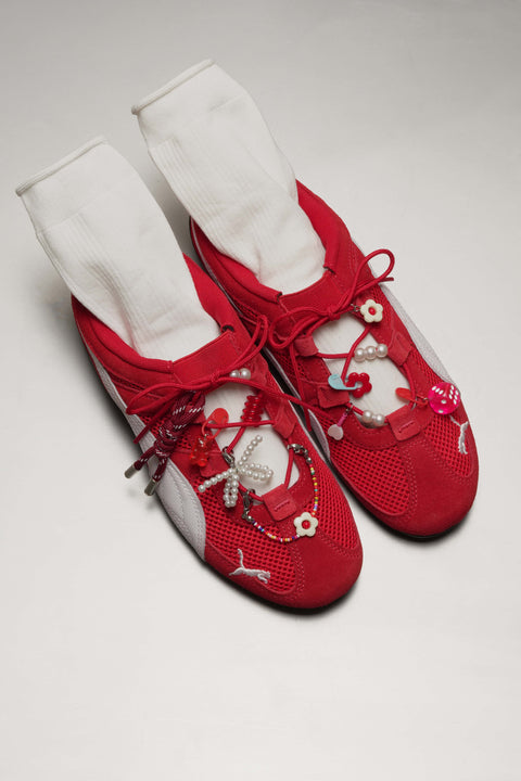 Flower Chain - Red