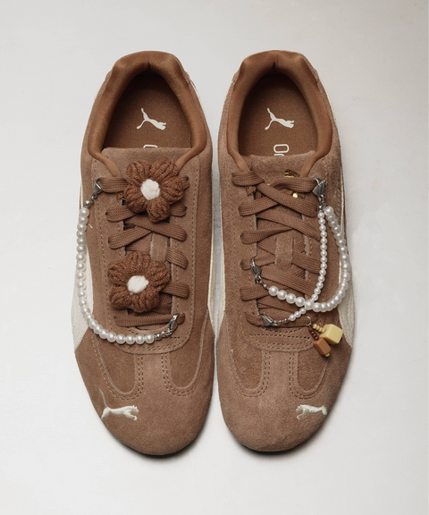 Brown Flowers Set
